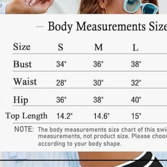 Size M two-piece Bikini set- Tummy Control - Picture 3 of 3